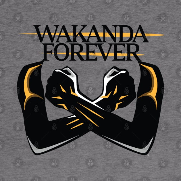 wakanda forever black panther by Digifestas